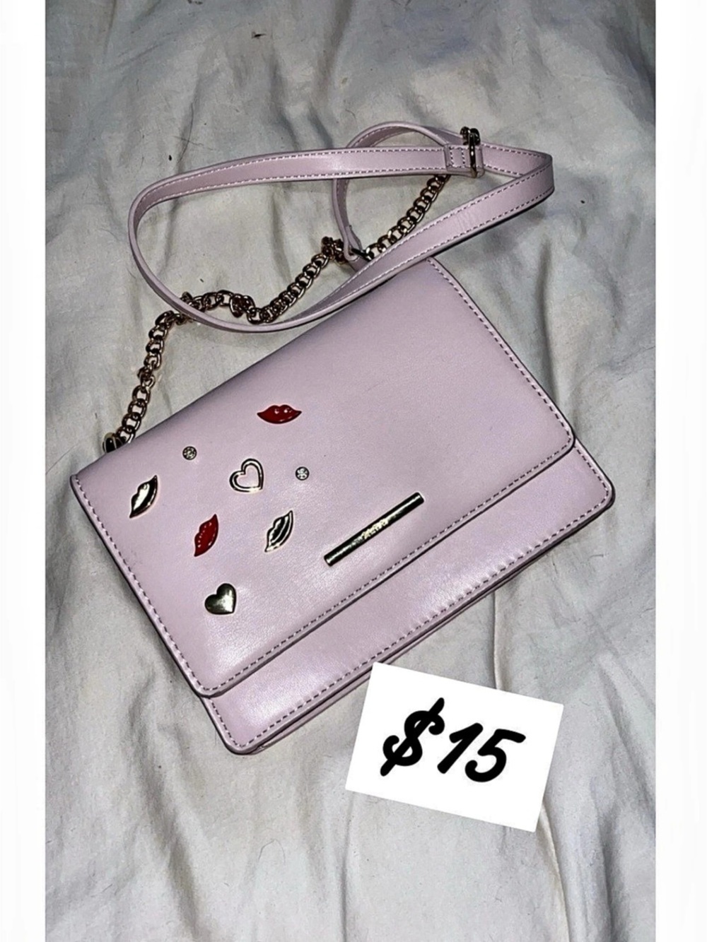 ALDO Pink crossbody clutch